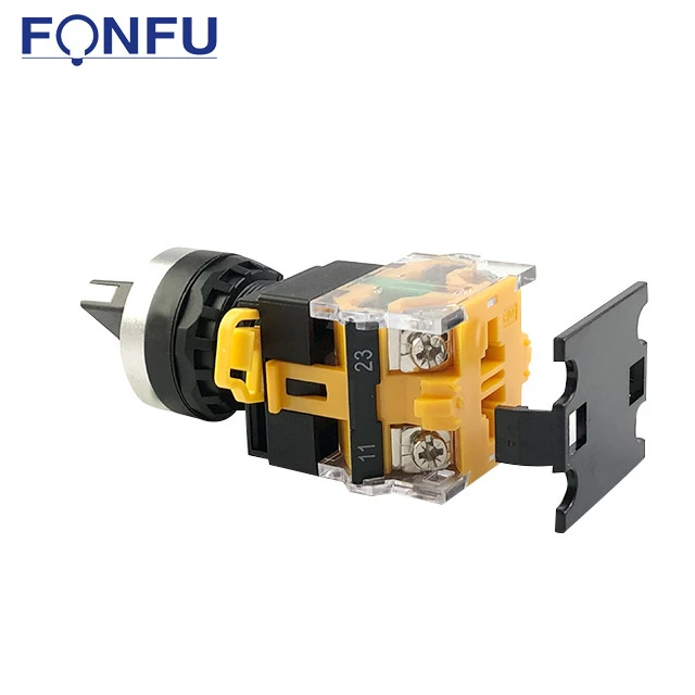 22mm rotary switch ON-OFF 10A 400V self-locking push button switch high quality