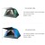 3-4 person Large Space Sun Shade Automatic 3 seconds speed open Portable Sliver Anti-UV Coating Outdoor Car Camping Hiking Tent