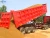 Import 3 Axle 60 T Widely Used Popular Heavy Cargo Transport Hydraulic Utility Truck Tipping Tripper Semi Trailer Transport Sand Steel from China