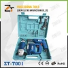 3 in 1 Power hand tool set ,BMC box packing tool set Jig saw angle grinder impacr drill combo kit