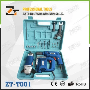 3 in 1 Power hand tool set ,BMC box packing tool set Jig saw angle grinder impacr drill combo kit