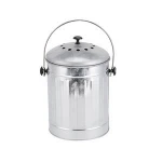 3 Liter indoor food Kitchen compost storage bin