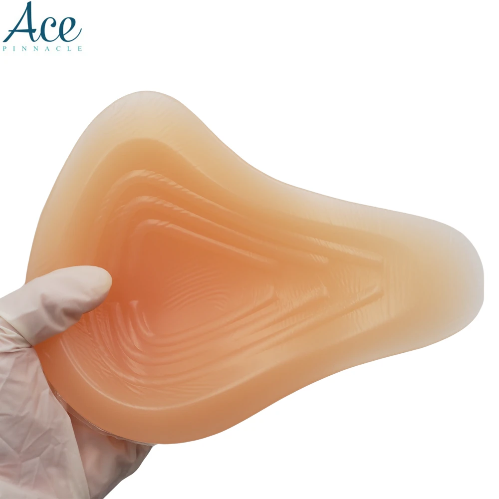 300 g/piece High quality Silicone boobs Soft comfortable nude skin bra pad silicon breast forms