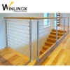 304 316 Stainless Steel Cable Railing Systems for Indoor Stair and Outdoor Deck