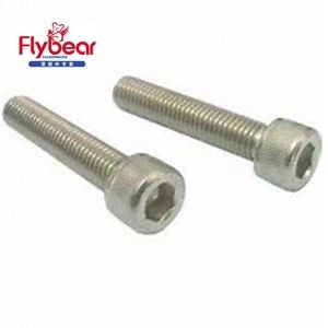 304 stainless steel bolt and nut set DIN912 allen bolt GB70.1 hexagon socket cap screws 1.4414 types nuts bolts