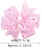 Import 3.2inch Baby Girls Hair Bow Alligator Clips Ribbon Barrettes Fashion ribbon Bow Hair Clips from China