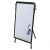 Import 36x24 tripod whiteboard magnetic portable dry erase easel whiteboard height adjustable flip chart stand for office from China