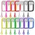 Import 38ml 45ml 50ml Color Silicone Case Keychain Alcohol Disinfectant Spray Apple Card Spray Bottle from Pakistan