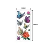 3D Colorful Lively Butterfly Body Art Temporary Tattoo Sticker