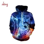 3d Customized oversized pullover hoodies sweatshirts