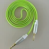 3ft audio cable,new flat design colorful 3.5mm audio aux cable
