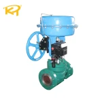 4 Inch 150LB Flange WCB Pneumatic Actuator Control Valve