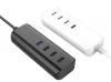 4-Port USB Desktop Wall Charger Hub AC US Plug Power Adapter 5V 3.1A USB Fast Travel Power Adapter