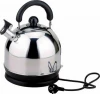 4.0L supper big stainless steel whistling electric kettle
