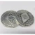 Import 40x3mm custom design 3D metal engraved gold silver Classic ETH Ethereum coin for collectible from China
