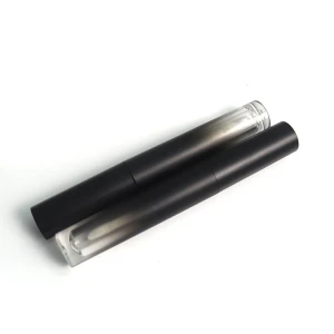 4.5ml gradient black round frosted bottle empty lip gloss tube private label cosmetic container packaging