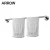 Import 5 Pieces Wall Mount Bathroom Sanitary Ware Accessories Space aluminum Bath Hardware Set from China