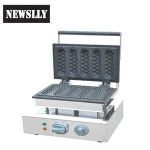 5 Stickers Waffle Hot Dog Maker Electric Corn Crisp Machine French Hot Dog Waffle Maker