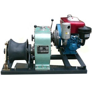 5 Ton Variable Speed Diesel Power Cable Pulling Winch