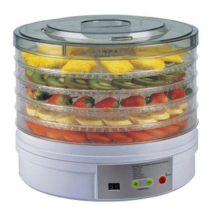 5 Trays Electric Professional Snackmaster Mini Digital Food dedydrator Machine