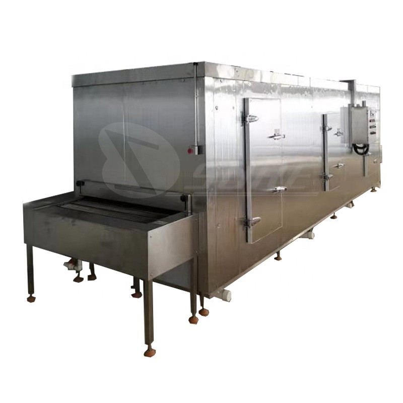 Buy 500kg/h French Fries Fast Freezing Machine Food Tunnel Freezer ...