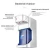 Import 500ml Liquid Soap Dispenser Sensor Desk And Wall Mounted Hand Sanitizer Dispenser Automatic from China