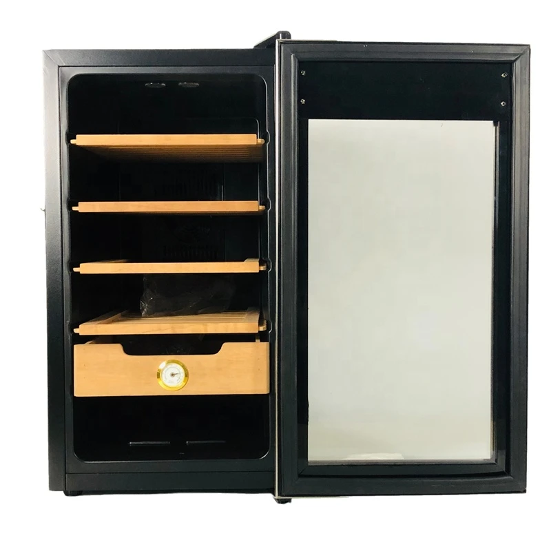 50L  Wooden Shelves Electric Home and Hoel Cigar Humidor Cabinet