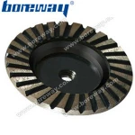 5inch 125mm turbo cup grinding wheel sell well in Europe and America market