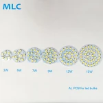 5W AL led light bulb pcb