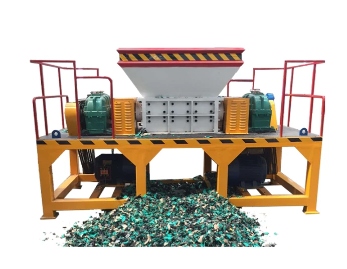 600 plastic rubber wood recycling double shaft shredder machine  price  Philippines  with CE certificate