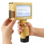 600DPI Cable Hand Held Inkjet Printer Customer Bags Logo Code Barcode QR code date Printing Machine