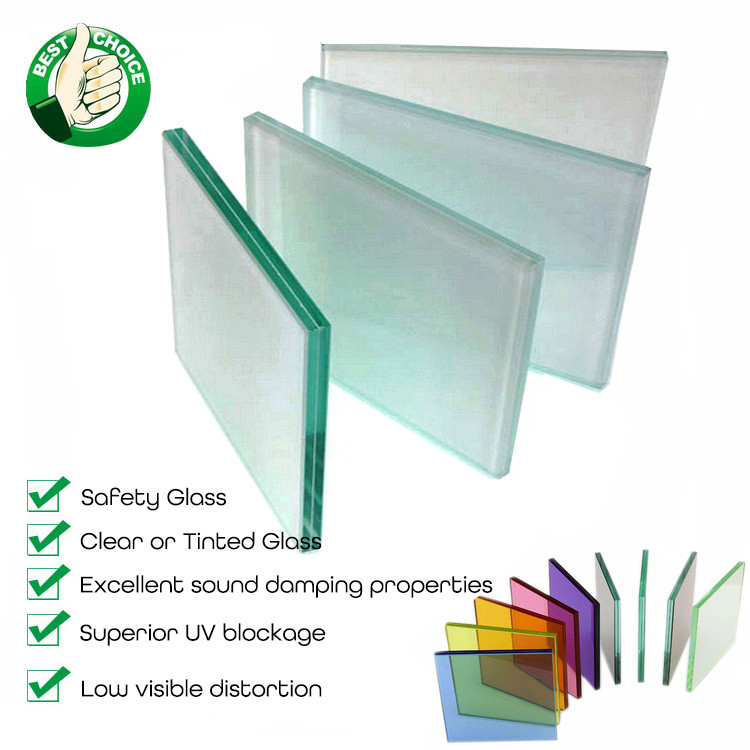 6.38/8.38/10.38/12.38mm Tempered Laminated Glass, Bulletproof Price Glass