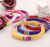 Import 6mm Polymer Clay Rainbow Bracelet Boho Beaded Bracelet Colorful Polymer Clay Heishi Bracelets from China