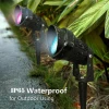 6W Outdoor RGB W RF Remote Control 16 Kinds of Color-changing 12V 24V Waterproof Lawn Landscape LED Garden Light