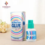 7 Weeks Lasting Super Strong Black Bonding Lash Glue Private Label Eyelash Glue