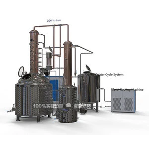 800L factory Reflux Alcohol Distillation distillery equipment
