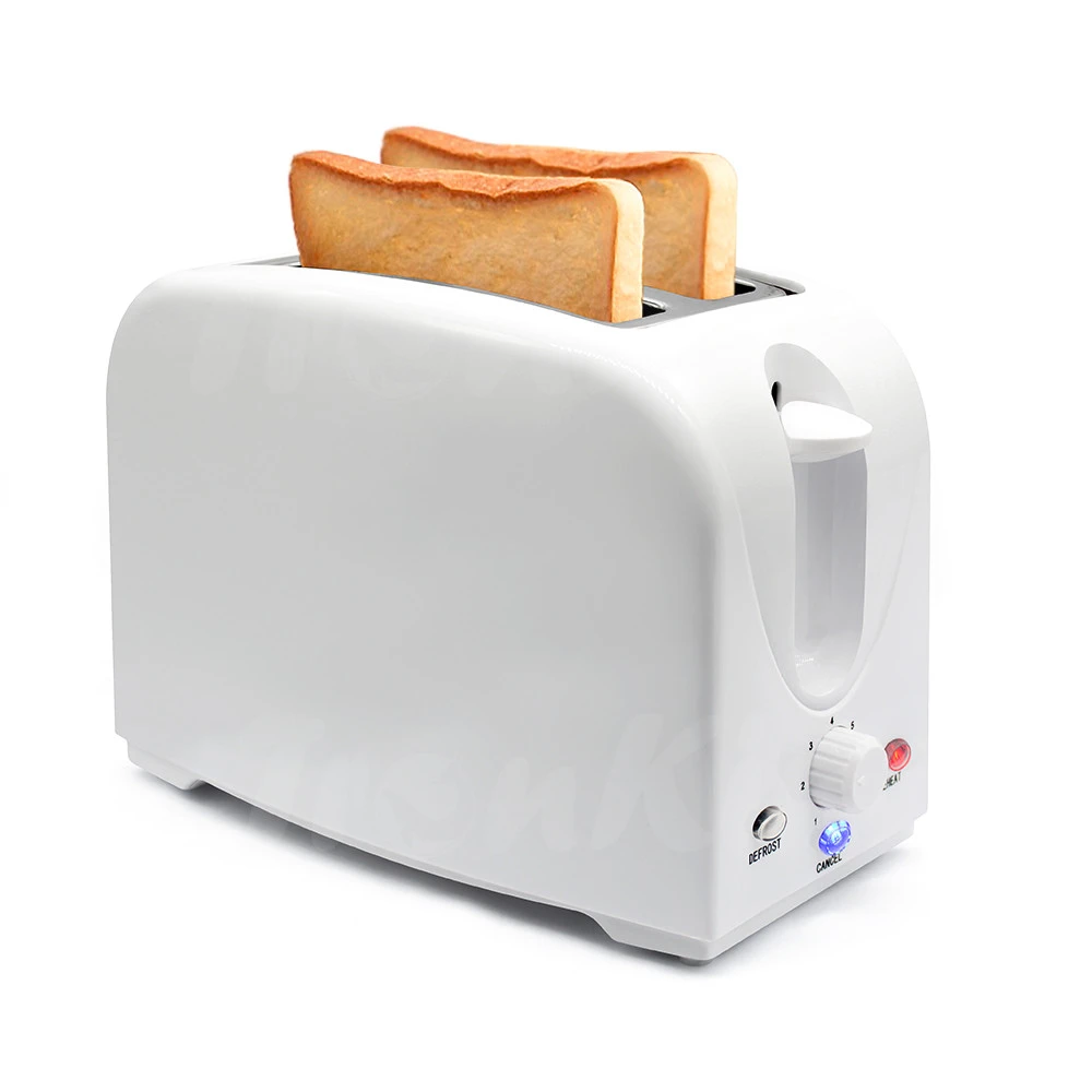800W Home Use Automatic pop-up bread toaster  With Stainless Steel Panel