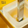 85150 High End Latest Styles Design Bathroom Accessories Metal Wall Mounted Brass Chrome Toilet Brush Holder