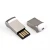 Import 8GB 16GB 32GB 64GB Mini Metal Silver USB with Keychain Flash Drive from China