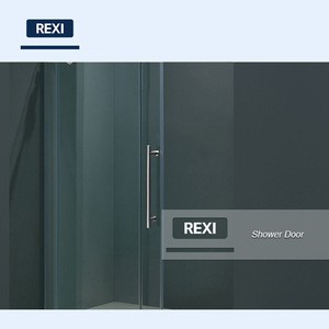 8mm 10mm 12mm tempered frosted curved glass shower doors factory price