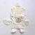 Import 8pcs 100% cotton baby clothing sets newborn baby bodysuit romper set with pants hat bibs from China