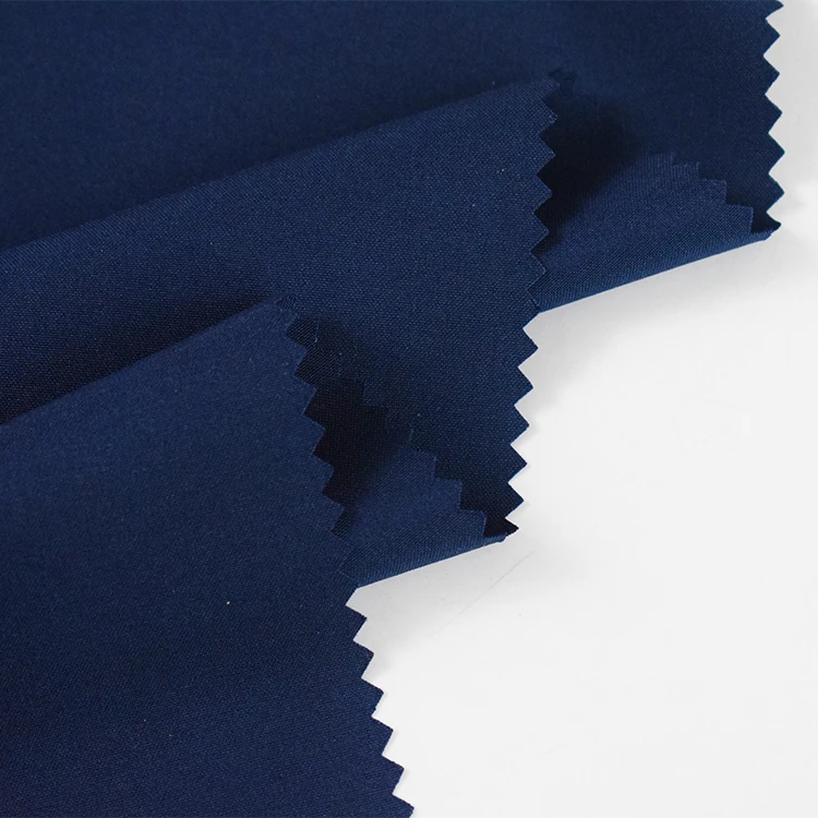 90% polyester 10% spandex custom woven polyester spandex fabric 4 way stretch