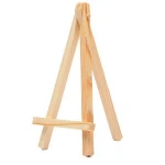 9*16cm Mini Wood Artist Tripod Painting Easel For Photo Painting Postcard Display Holder Frame Cute Desk Decor DIY Supply