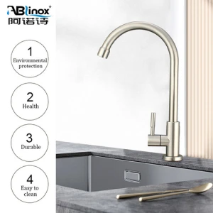 ABLinox High Quality Manufacturer stainless steel Custom Drinking Water mixer Kitchen faucet