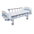 Import Abs headboard multifunctional 2 crank manual hospital bed adjustable hospital bed from China