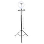 Accuracy Pro Audio RL10-55Y 10'' Inch Led Lamp Video Ring Light With Tripod Stand And Phone Holder Ring Fill Light