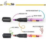Acrylic Paint Markers Pen Art Permanent Paint Pens for Painting on Rock  Easter Egg DIY Craft Projects