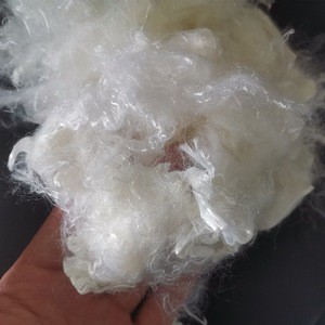 Acrylic staple fiber for cotton and wool spinning