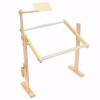 Adjustment Solid Wooden Frames Tabletop Crossstitch Embroidery Floor Stand for Needlework Sewing Handmade Tools