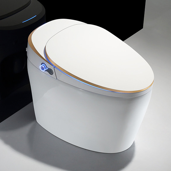 Buy Advanced Sanitary Ware Automatic Sensor Flushing Wc Bathroom Toilet ...